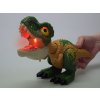Pohyblivý DINOSAUR Tyrannosaurus Rex so zvukom a svetlom – červený ZA5589