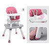 Stolička na kŕmenie set 6v1 ZA4142 - ružová