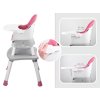 Stolička na kŕmenie set 6v1 ZA4142 - ružová