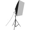 ISO TRADE 14145 – Profesionálna sada 2 softboxov (50 × 70 cm) so statívmi a svetlami 150 W