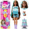 Mattel Barbie Party Unboxing bábika zo série: Narodeniny + corgi pes ZA6066