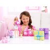 Mattel Barbie Party Unboxed bábika zo série: Narodeniny + pes čivava ZA6065