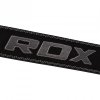 Kožený posilňovací opasok RDX 4PB - čierny