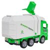 Smetiarske auto so svetlami a zvukmi zelené