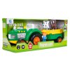 Farmársky traktor a figúrky farmára, kravy a koňa