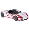 Auto na diaľkové ovládanie Rastar Porsche 918 Spyder 1:14 so svetlami - biele