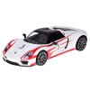 Auto na diaľkové ovládanie Rastar Porsche 918 Spyder 1:14 so svetlami - biele