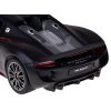 Auto na diaľkové ovládanie Rastar Porsche 918 Spyder 1:14 so svetlami - čierne