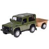 Auto na diaľkové ovládanie Rastar Land Rover Defender 1:14 so svetlami RC0712
