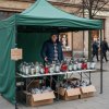 Komerčný stan 3×3 m – záhradný veľtrhový pavilón Springos, zelený GP0001