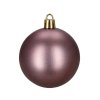 Vianočné gule na stromček, 40 ks, sada vianočných ozdôb, nerozbitné, fialové CA1522