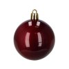 Vianočné gule na stromček, 40 ks, sada vianočných ozdôb, nerozbitné, fialové CA1522