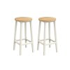 VASAGLE Sada barových stoličiek – 2 ks LBC032W09