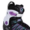 NH2255 A ČIERNO-FIALOVÉ HOKEJOVÉ KORČULE NILS EXTREME