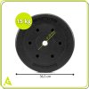 204903 act0068 obciazenie kompozytowe 15 kg 29 mm M1