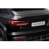 Detské elektrické autíčko Audi RS6 Avant GT čierne