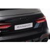 Detské elektrické autíčko Audi RS6 Avant GT čierne