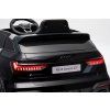 Detské elektrické autíčko Audi RS6 Avant GT čierne