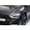 Detské elektrické autíčko Audi RS6 Avant GT čierne