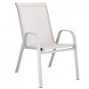 Záhradná stolička SPRINGOS GS0035 - krémová