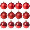 Vianočné gule na stromček 12 ks SPRINGOS CA0001