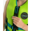 Detská neoprénová záchranná vesta JOBE LIME GREEN veľ.164