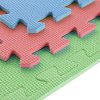 Ochranná puzzle podložka MP10 zelená-modrá-červená
