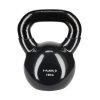 Kettlebell pokrytý vinylom HMS KNV10 10 kg - čierny