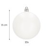 62685 ca0840 bombki choinkowe 8 cm 20 szt M1