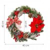 Vianočný veniec 40 cm SPRINGOS CA1020