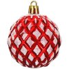 Vianočné gule 30 ks SPRINGOS CA0866 - červené