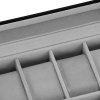 pol pl Szkatulka na zegarki 26 5x20x8 cm czarno szary organizer z 10 przegrodkami 32569 15