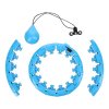 Masážna hula hoop Home FH01 so závažím modrá