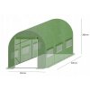 Fólia na fóliovník  4x2,5x2 m GardenLine TUN5651