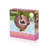 Plávajúce koleso Donut BESTWAY 36118 - hnedé