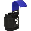 rdx w5 weight lifting hook straps blue 1