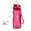 Tritanová fľaša na pitie 600 ml HMS NC1740 - ružová