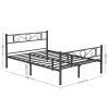 Rám dvojlôžkovej postele 198 x 141,8 x 86,4 cm VASAGLE RMB063B01