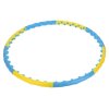 Hula-hop obruč 110 cm HMS HHP022 -  žlto-modrá