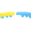 Hula-hop obruč 110 cm HMS HHP022 -  žlto-modrá