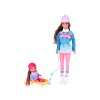 Anlily 30 cm bábika a 12 cm bábika na zimných saniach ZA4765