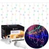 pol pl Kurtyna swietlna 200 led girlanda lampki wewnetrzno zewnetrzne sople multikolor 29775 1