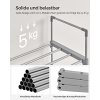 Kovový policový botník SONGMICS LSA025G02