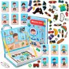 Magnetická puzzle kniha oblečenie BOY RK-770 Ricokids 777005