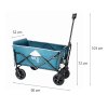 Kempingový vozík NILS Camp NC1606 zeleno-sivý
