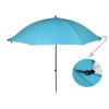 Plážový slnečník Chalkidiki Para Sole UPF 50+ Jokomisiada SP0784 - svetlomodrý