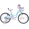 Detský bicykel 18" Little Swan RoyalBaby RB18-18 - modrý
