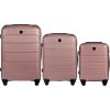 WINGS GAN01 GANNET KOMPLET 3 WALIZEK ROSE GOLD