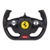 Ferrari F1 75 červený model RASTAR 1:12 pretekárske auto na diaľkové ovládanie + diaľkové ovládanie 2,4 GHz + nálepky
