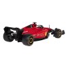 Ferrari F1 75 červený model RASTAR 1:12 pretekárske auto na diaľkové ovládanie + diaľkové ovládanie 2,4 GHz + nálepky